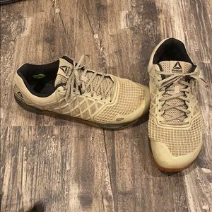 Tan and black Reebok Nano Men’s 11